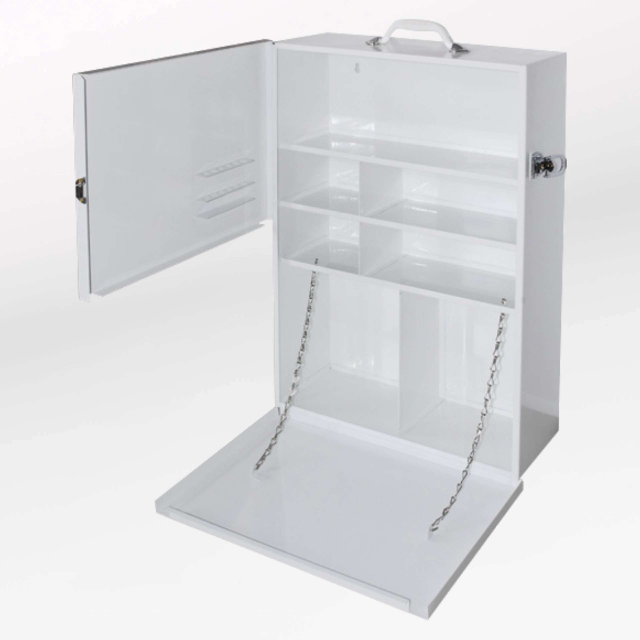 Left and Bottom door first aid cabinets