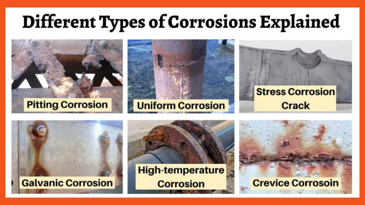 Types of Rusting on Aluminum