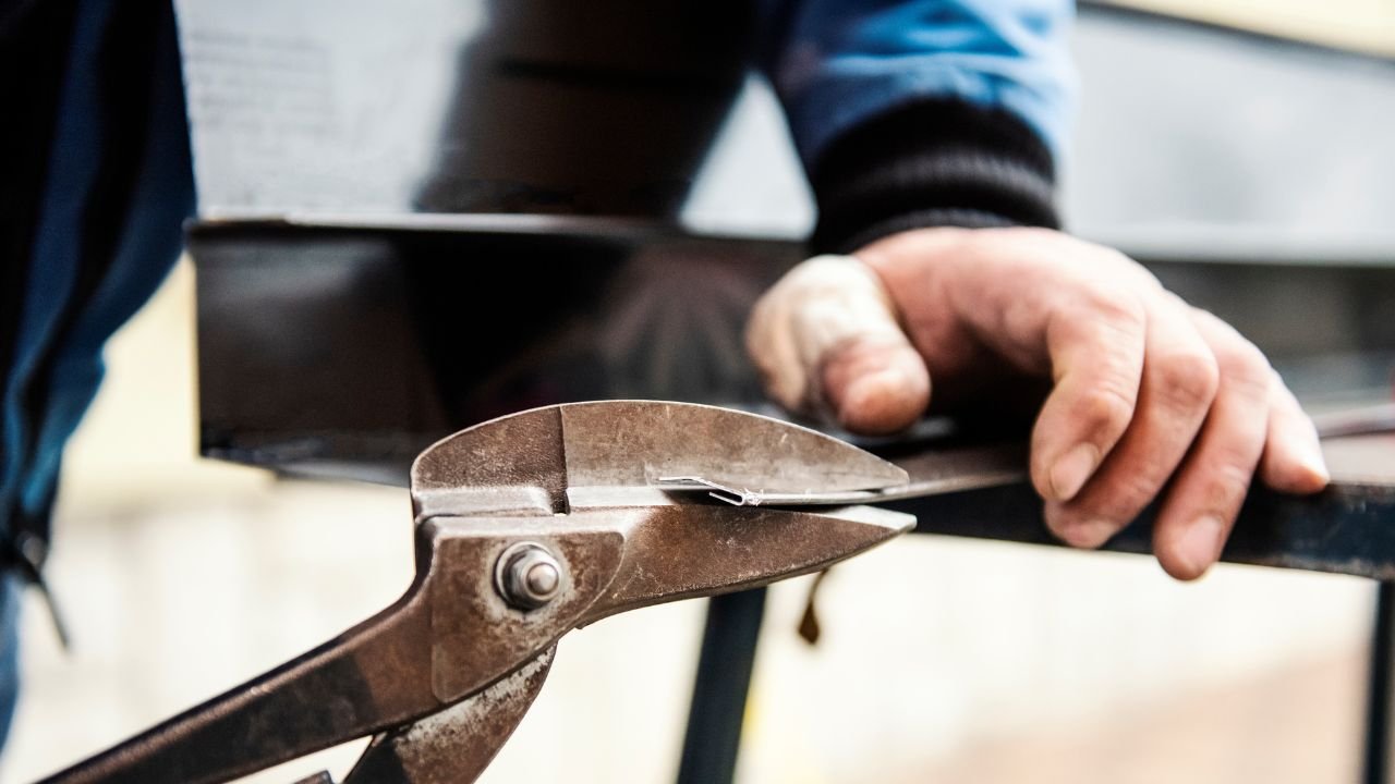 cutting sheet metal