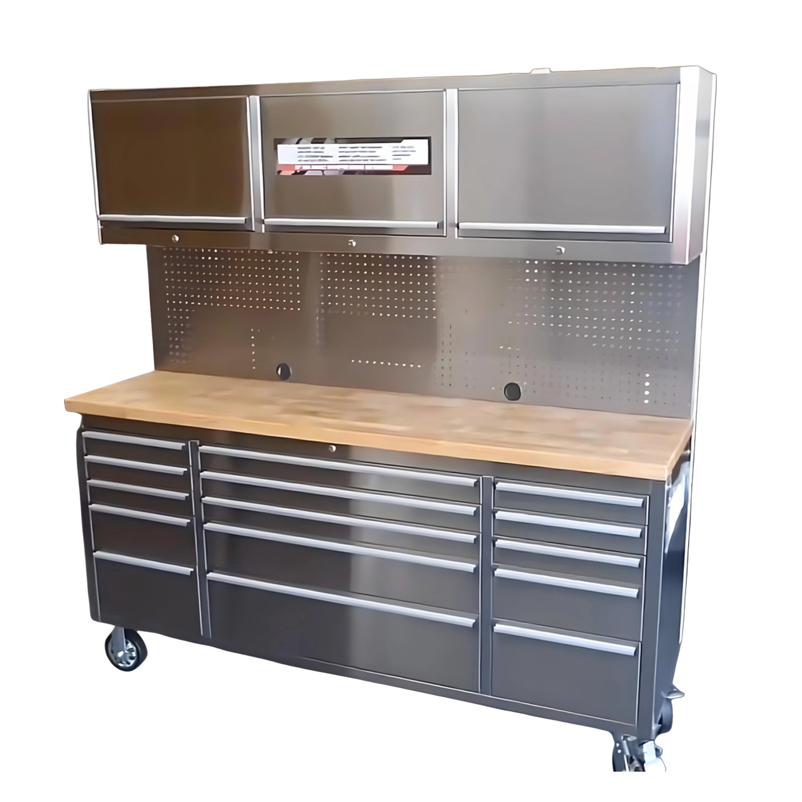 62 inch 15 Drawer Workbench Tool Cabinet