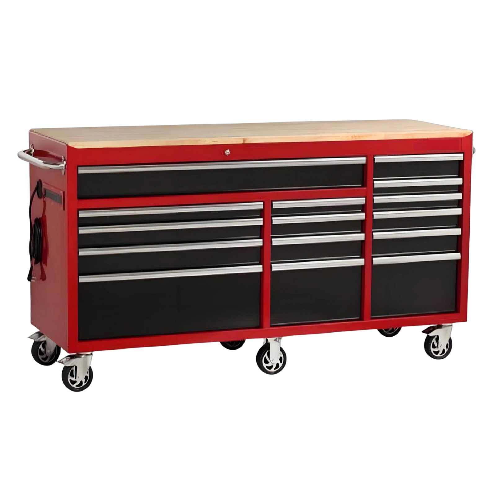 72 inch 15 Drawer Workbench Tool Cabinet
