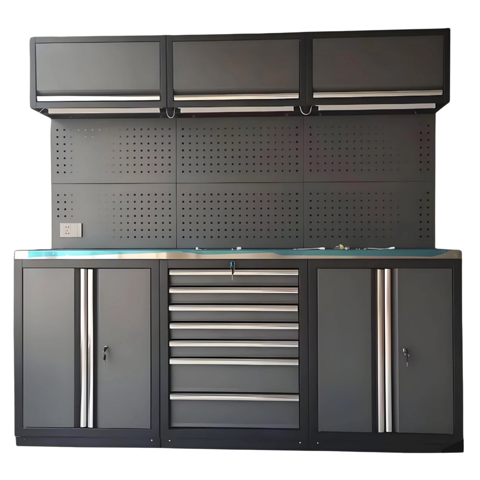 72 inch 7 Drawer Workbench