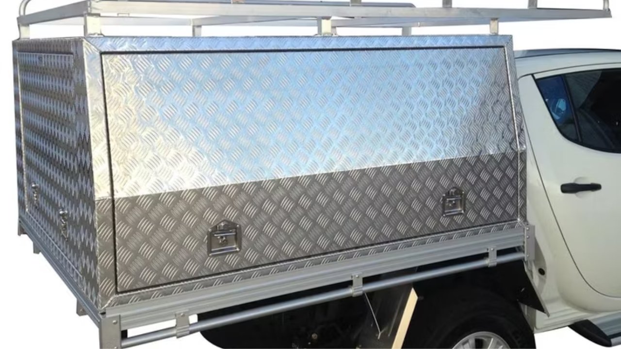 Canopy Trailer Tool Box