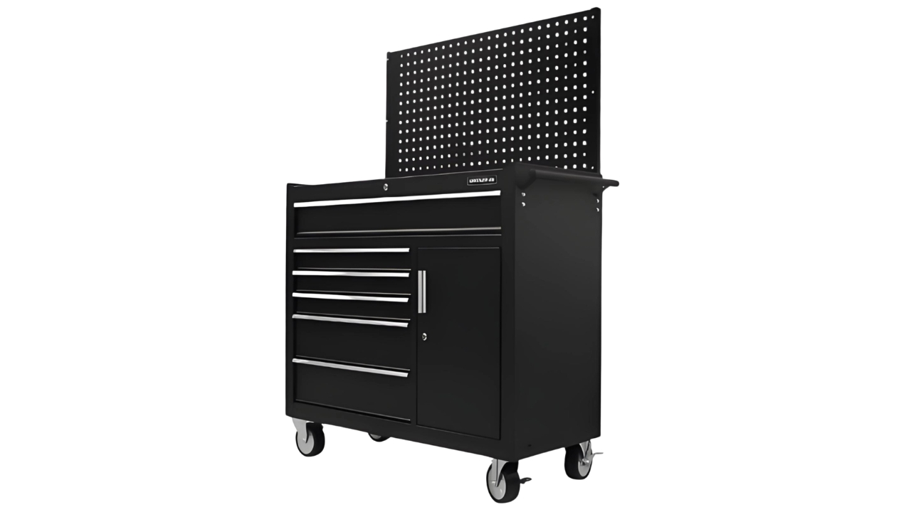 Rolling Tool Cabinet +backboard