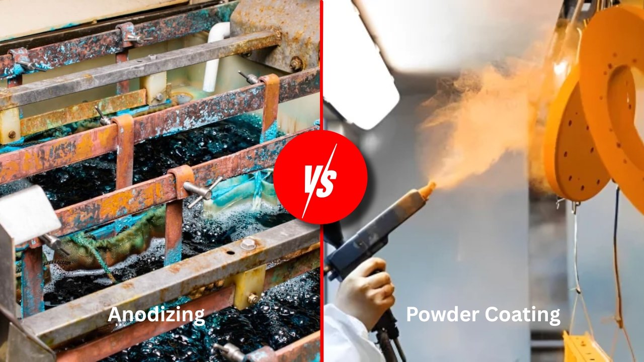 Brass Anodizing vs Powder Coating