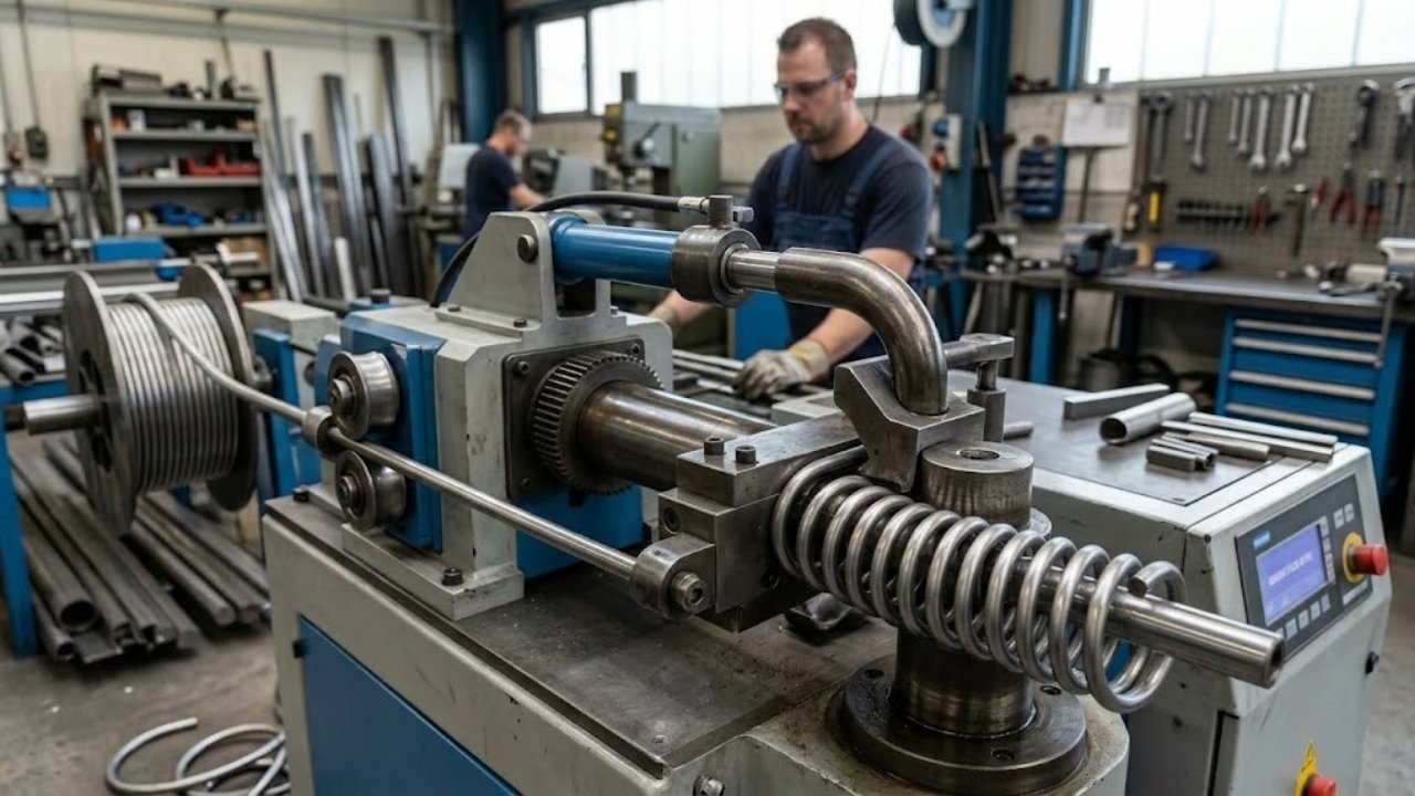 Coil Spring Tube Bending