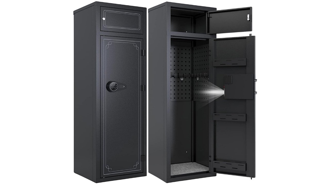 Detachable assembly gun safe
