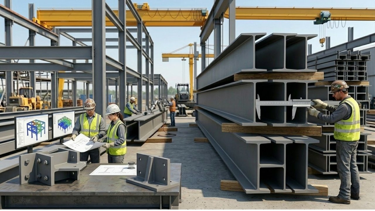 Leg Width of H Beams