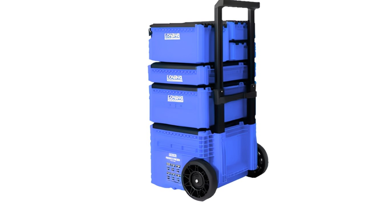 Pull Rod Modular Stackable Tool Box