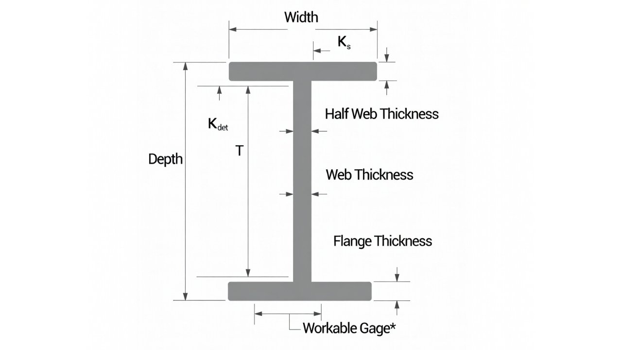 Shape and Structure of H Beams