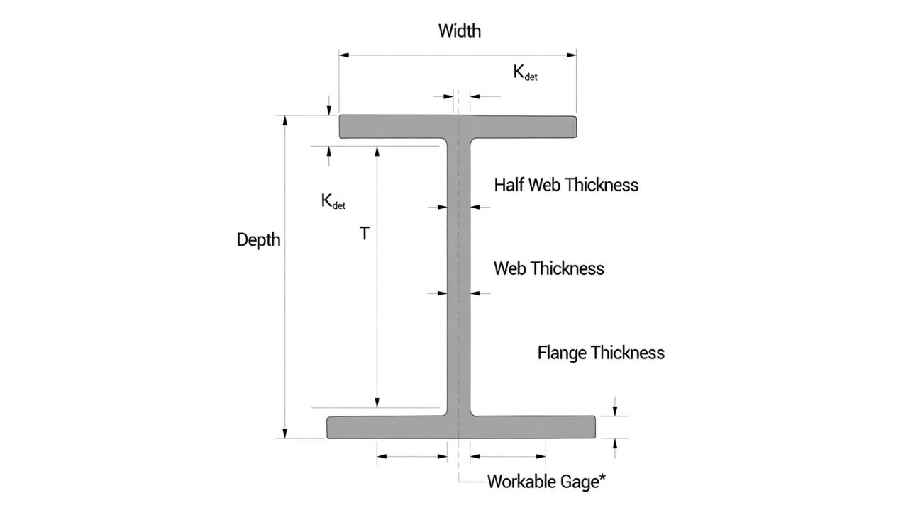 Shape and Structure of W Beams