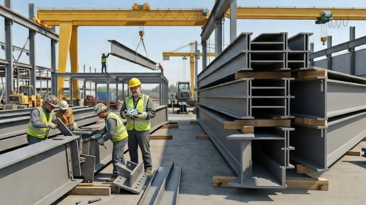 Tapered Legs of W Beams