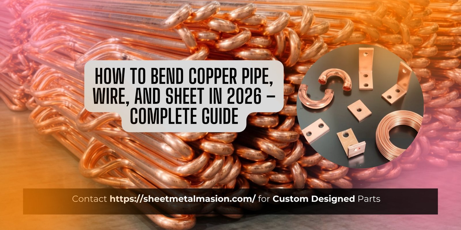 Copper Bending Banner