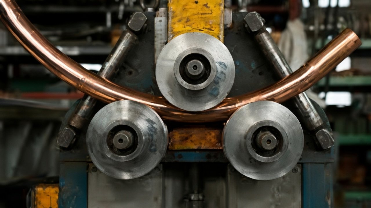 Copper Roll bending