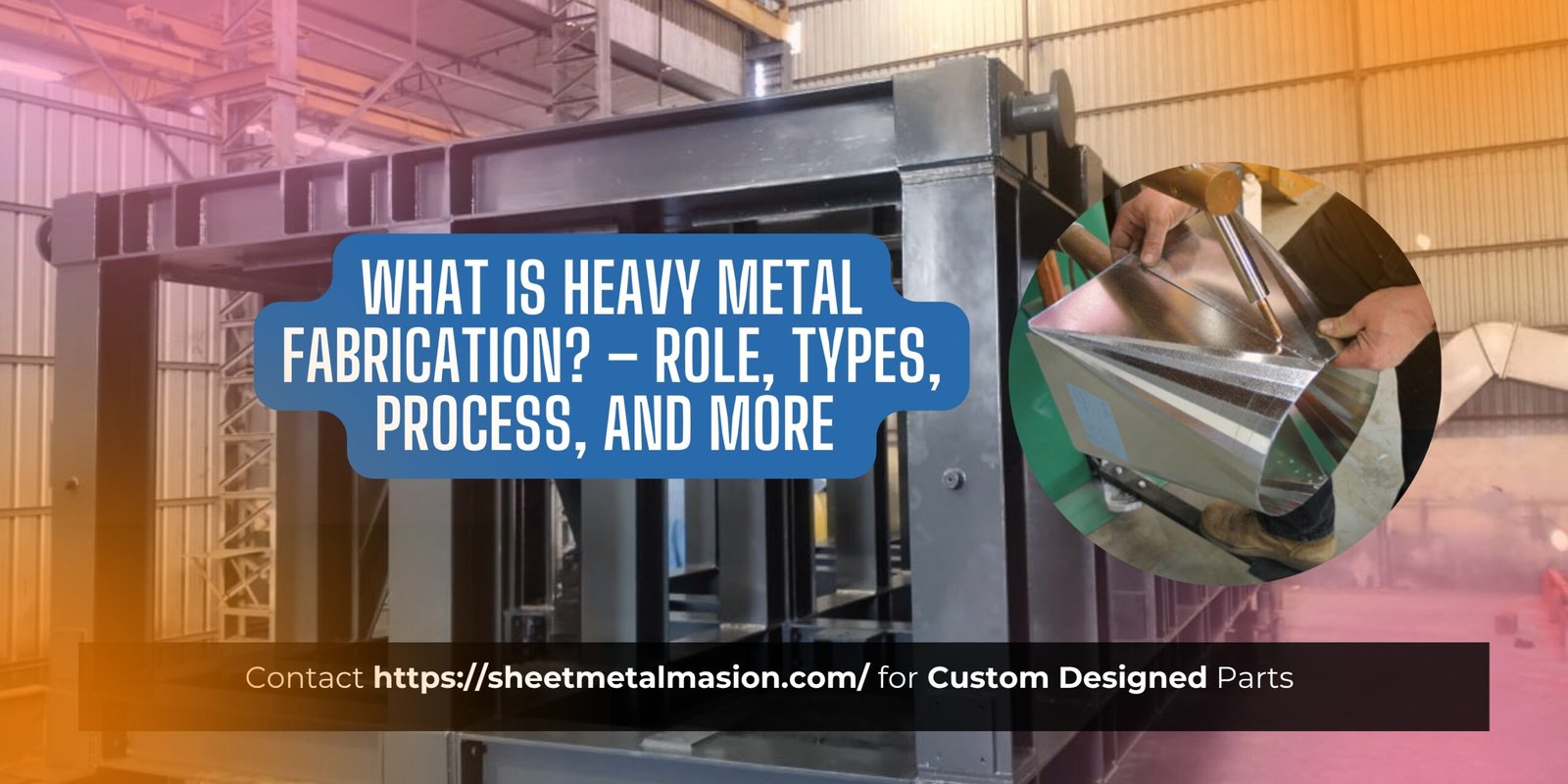 Heavy Metal Fabrication Banner