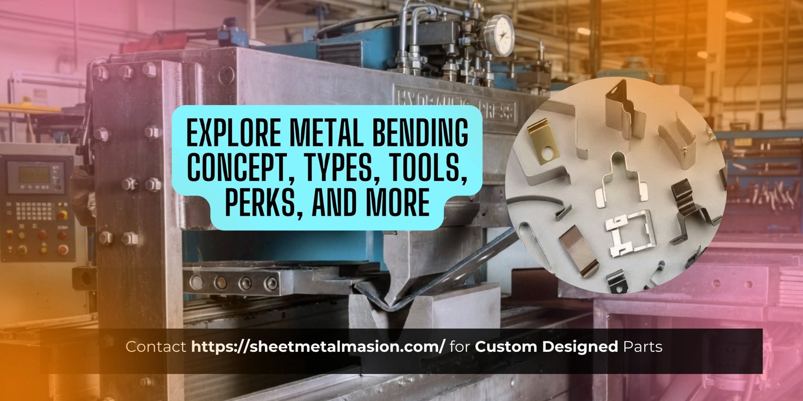Metal Bending Banner