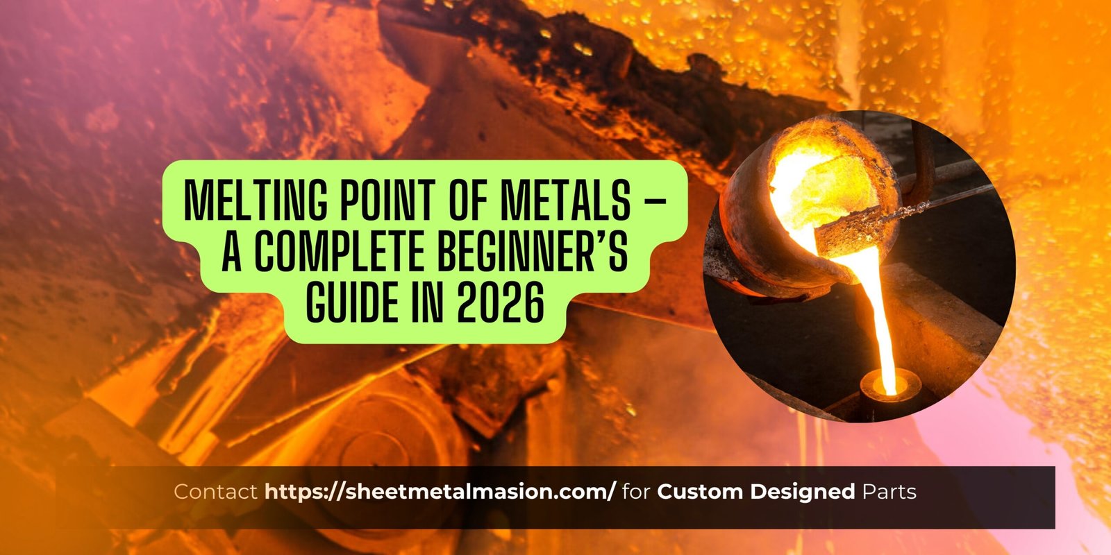 Melting Point of Metals Banner