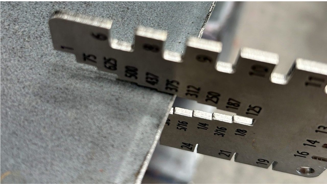 Sheet Metal Gauge Chart