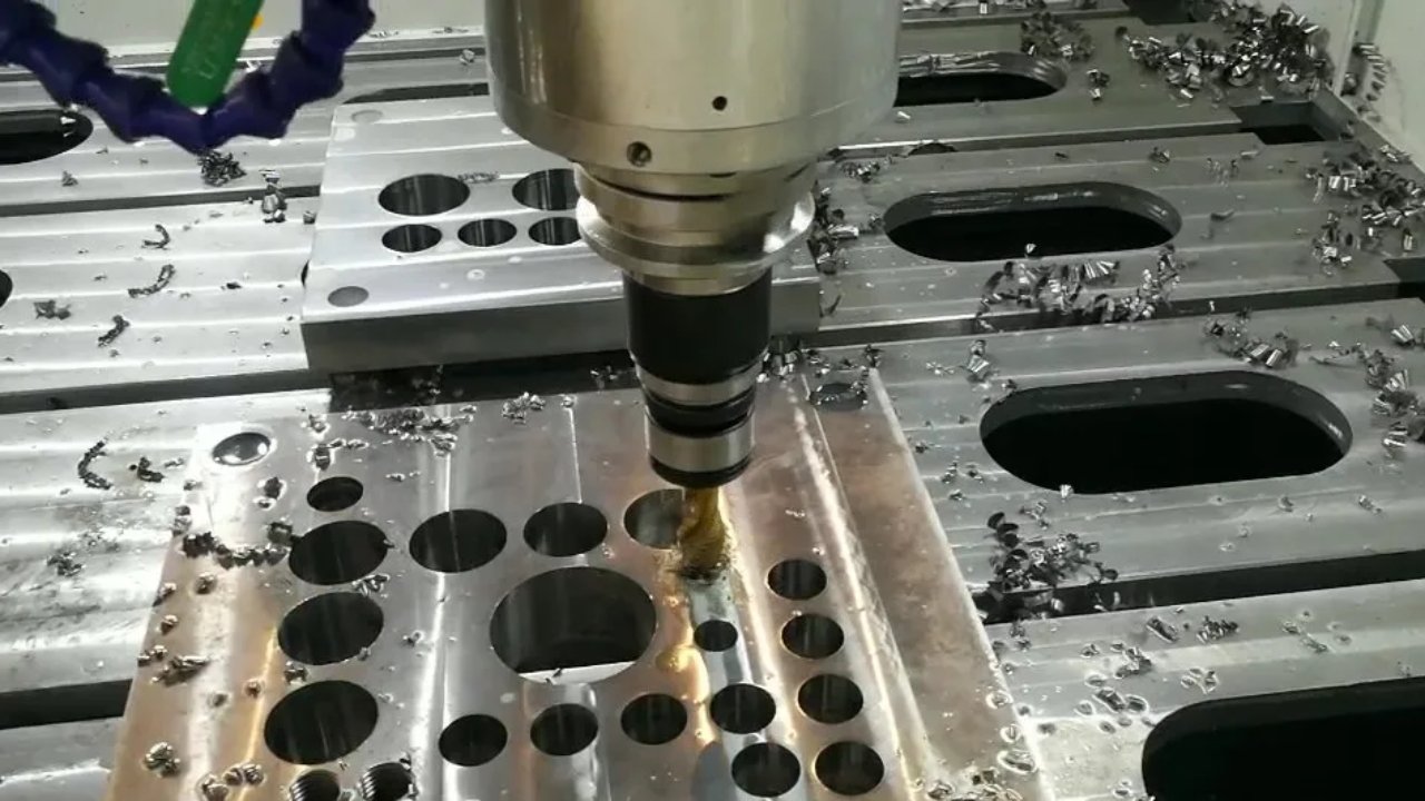 high speed cnc plate drilling tapping and milling machine