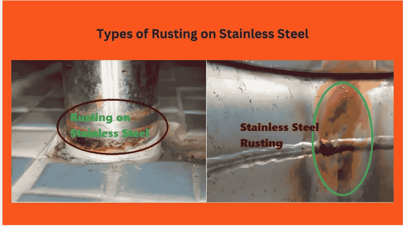 Types of Rust on Stainless Steel