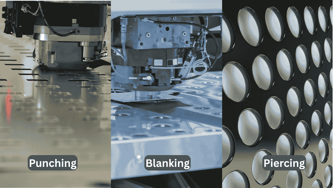 Punching vs. Blanking vs. Piercing