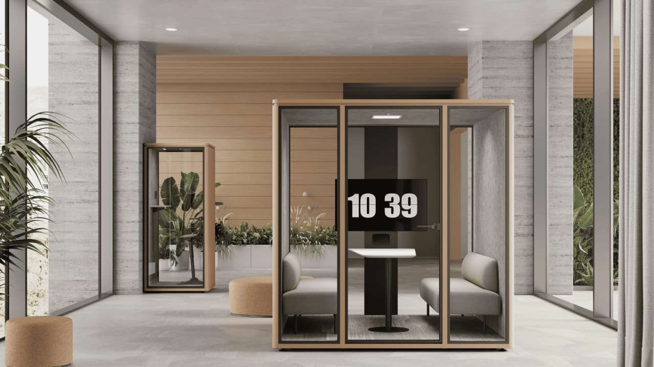 Soundproof Office Pod Medium Series