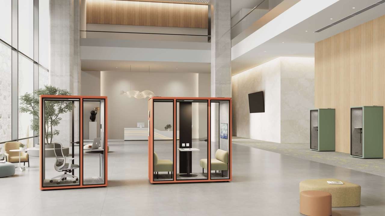 Soundproof Office Pod Large Series