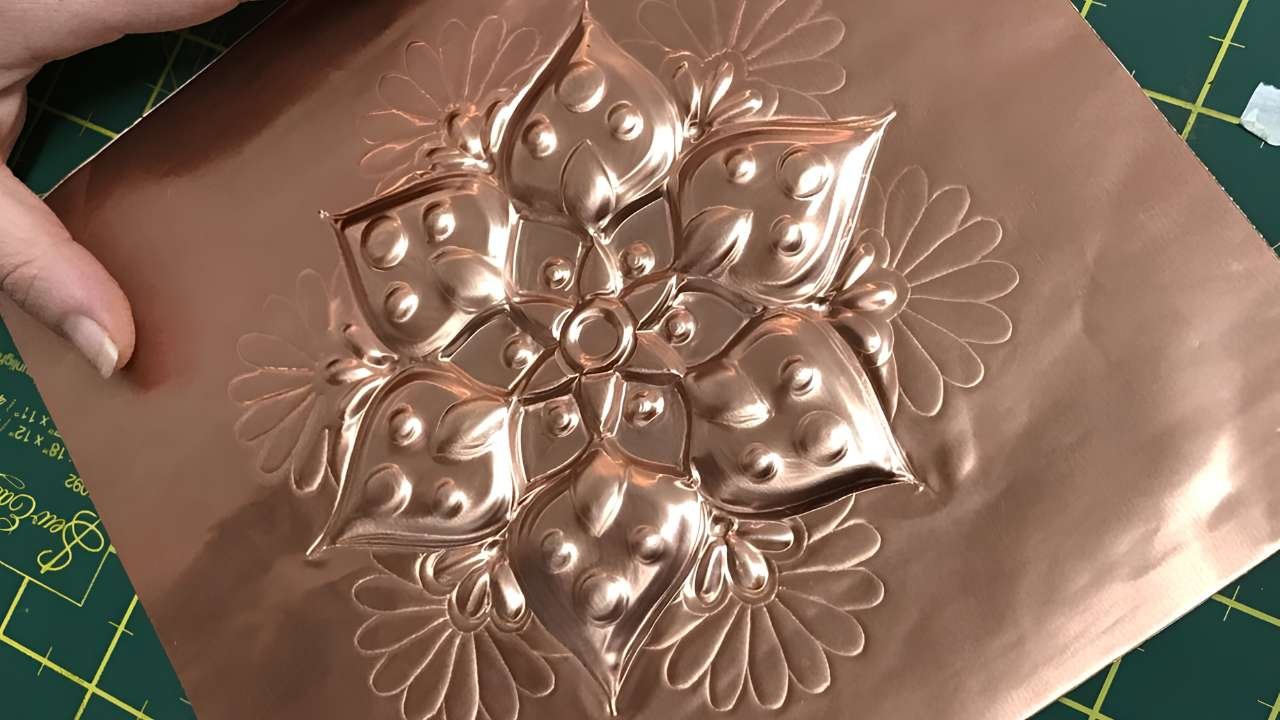 Embossing Copper