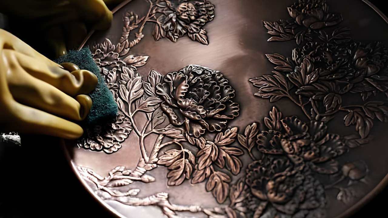 Engraving copper