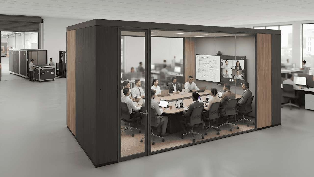 Soundproof Office Pod Conference Series