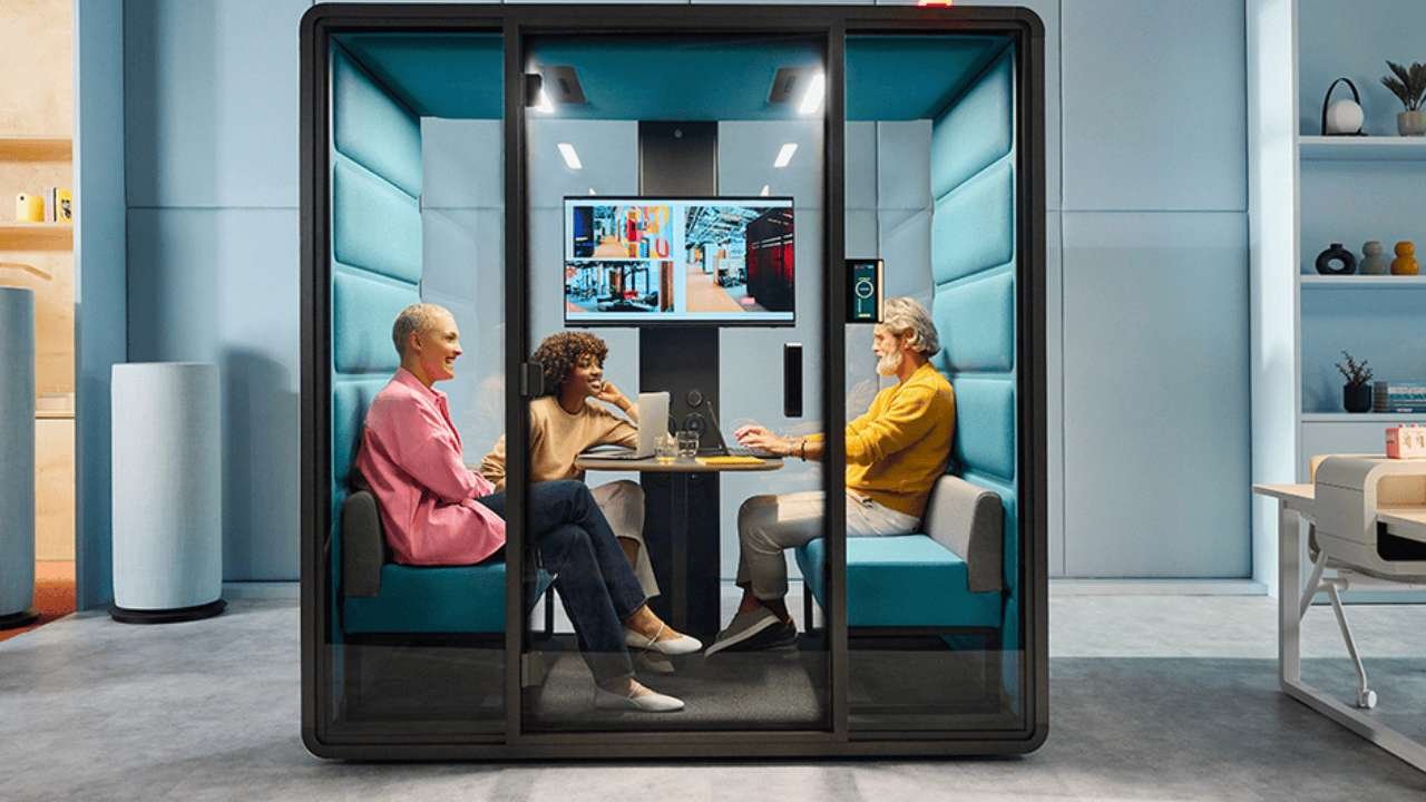 Soundproof Office Pod Medium Series