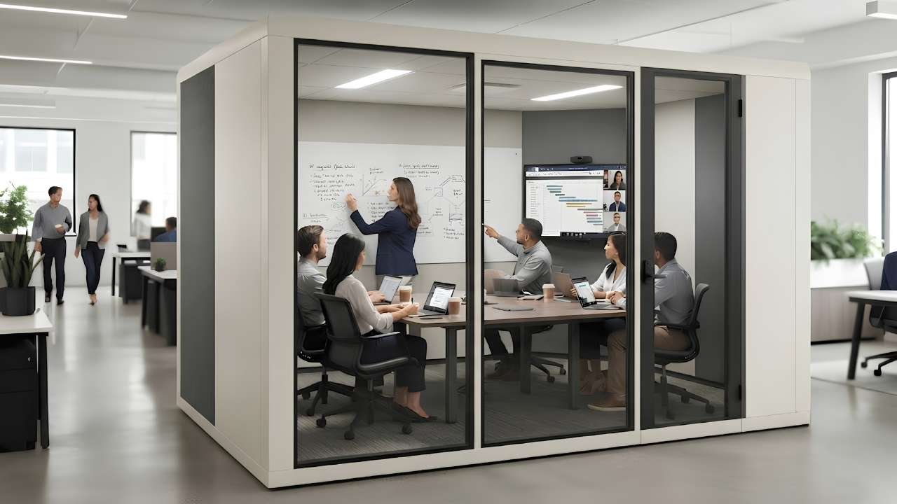 Soundproof Office Pod XL Series
