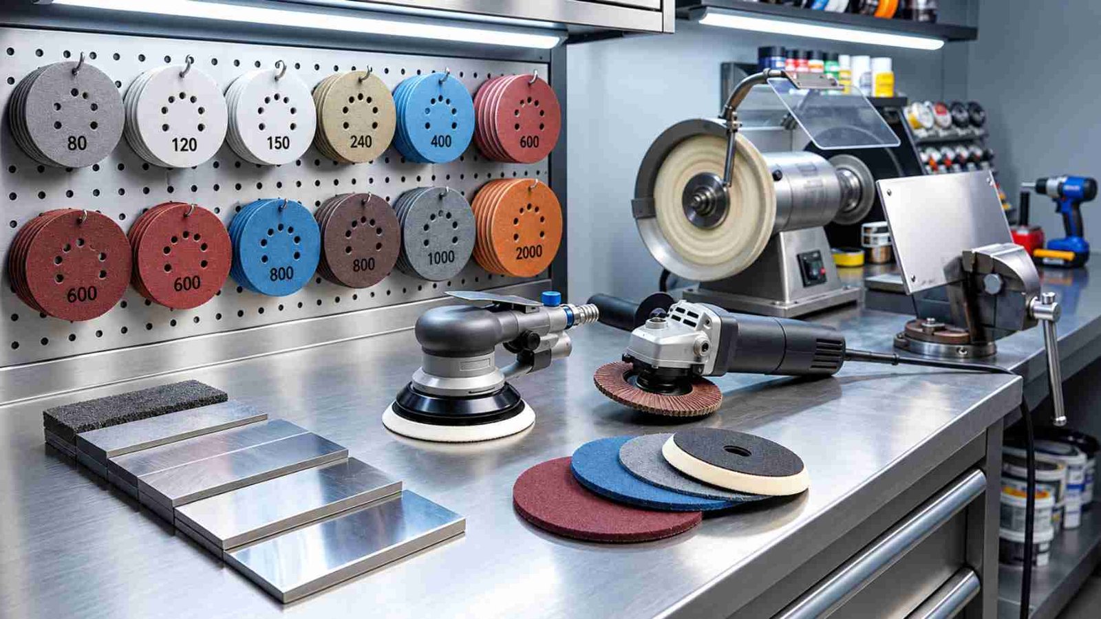 How to Polish Stainless Steel Using Abrasives and Sanding Equipment