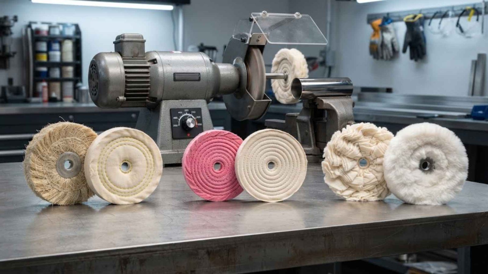 How to Polish Stainless Steel with Buffing equipment and wheels