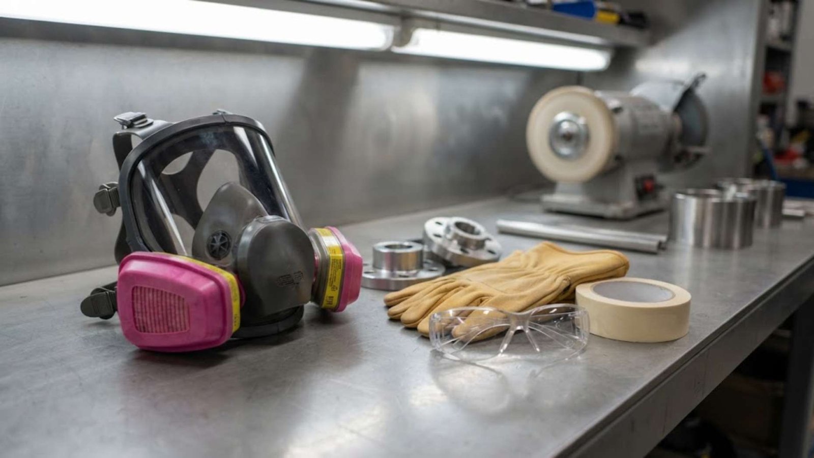 Safety Equipments to Polish Stainless Steel